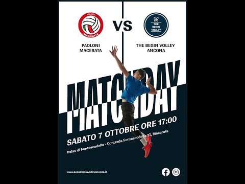 The Begin Volley Ancona vs Paoloni Macerata