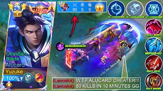 Download lagu 80 KILLS in 10 MINS?! When Global Alucard Abuse No Cooldown   Abnormal Lifesteal Bug (world record😱) mp3
