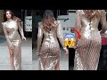 Malaika Arora Wearing High Thigh Slit Outfit For Jhalak Dikhlaja Shoot MS Shorts MS Bollywood