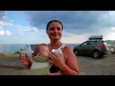 Дикий пляж недалеко от п. Морское