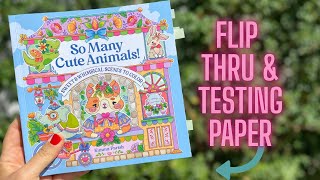 So Many Cute Animals ! Coloring Book Flip Through/ by Kimma Parish 