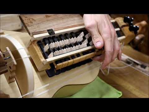 Vielle à roue: Premiers réglages