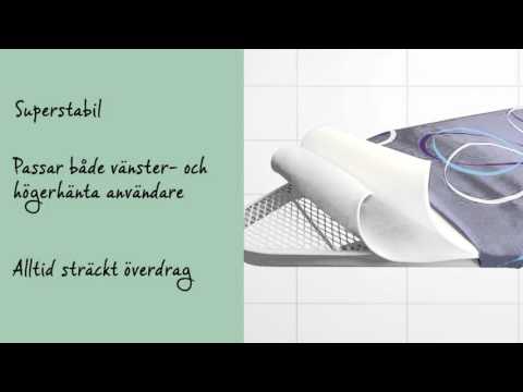 Strykbräda | Storlek C med Stabil Hållare för Ångstrykjärn | Brabantia