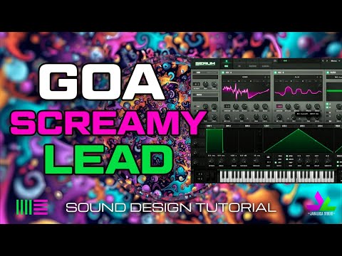 Goa Trance Tutorial - How To Make Awesome Screamy Lead Sound - Serum
