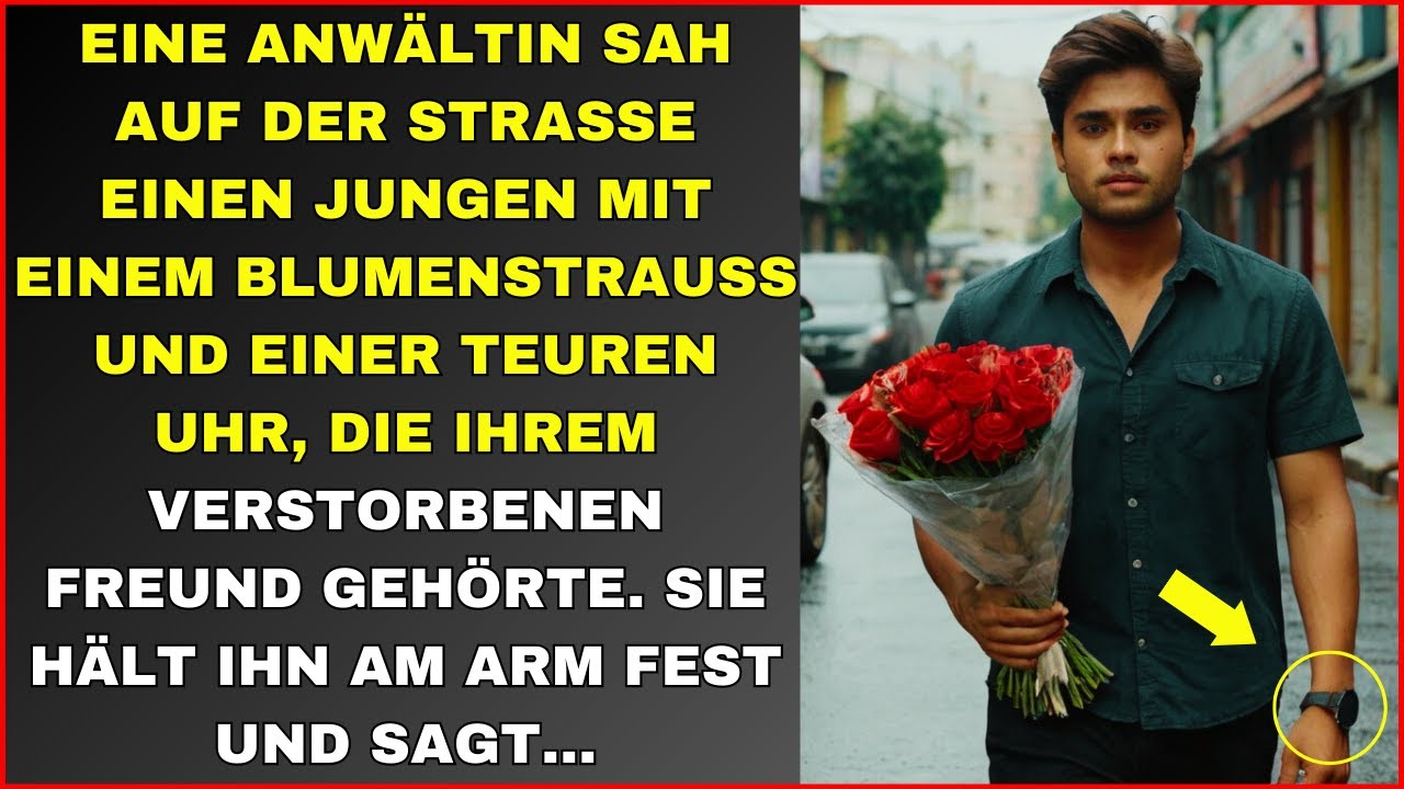 EINE ANWÄLTIN TRIFFT EINEN STRAßENVERKÄUFER, DER DIE UHR IHRES VOR 20 JAHREN VERSTORBENEN FREUNDES