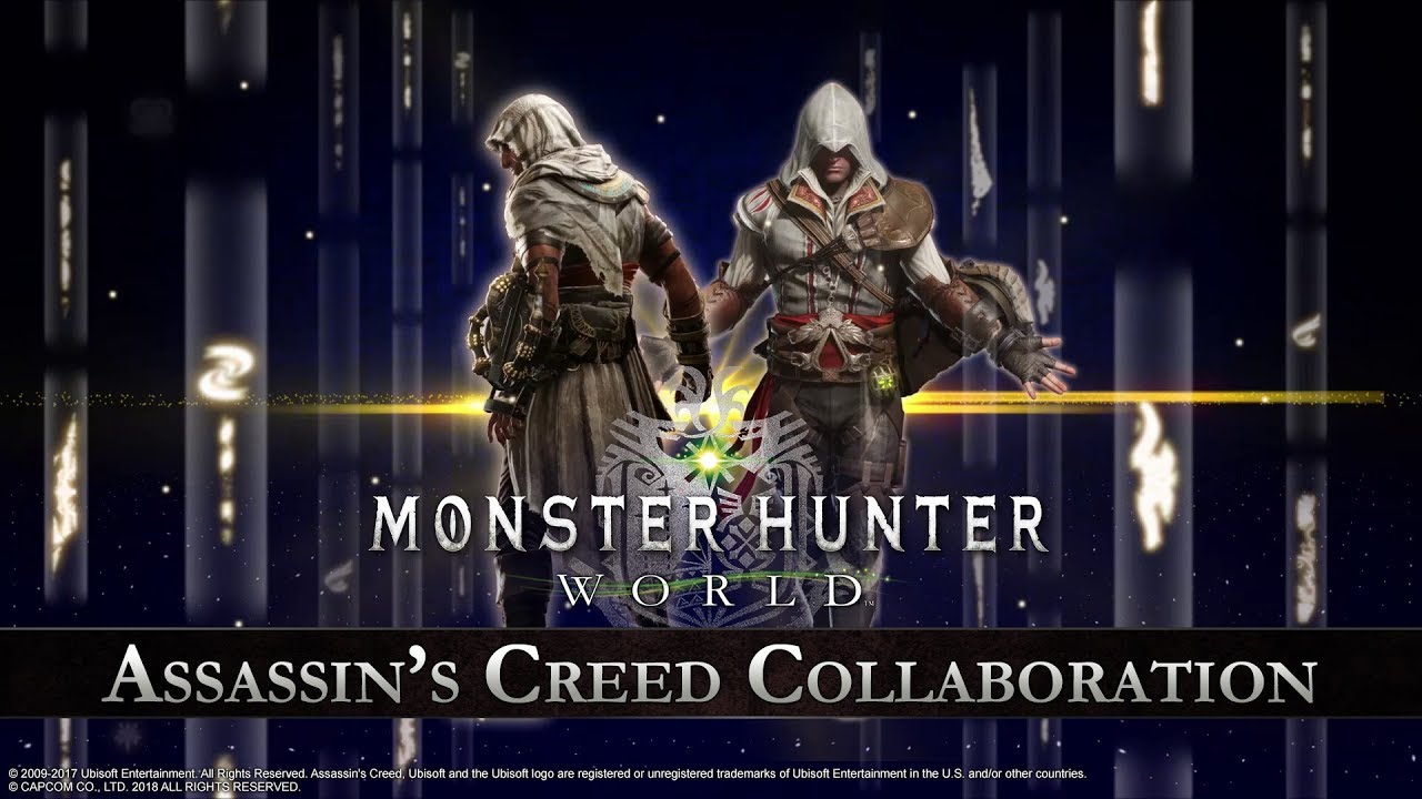 Monster Hunter: World â€“ Assassinâ€™s Creed Collaboration Trailer - YouTube