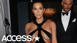 Kim Kardashian Stuns In Shocking Barely There Vintage Gown | Access