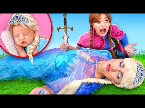 Birth to Death of a Princess Elsa in Real Life