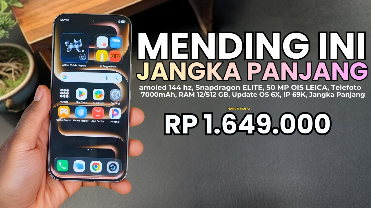 BUAT 3 TAHUN KEDEPAN‼️RAM 12/512GB, 7000MAH - HP TERBAIK JANGKA PANJANG PALING WORTH IT