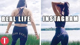 10 Fake Instagram Fitness Model Tricks Exposed