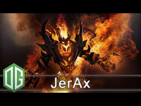OG.JerAx Shadow Fiend Gameplay - Ranked Match - OG Dota 2.