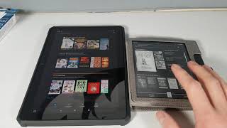 Reading on Amazon Kindle E reader vs Amazon Fire Tablet