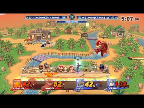 FFIX Smash 4 Doubles POOLS - TheConcertGuru / TacBac vs cR | Dekillsage / MVG | Dyr
