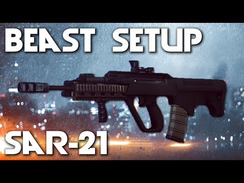 "Supreme SAR-21 Setup" - Beast Setup - Battlefield 4