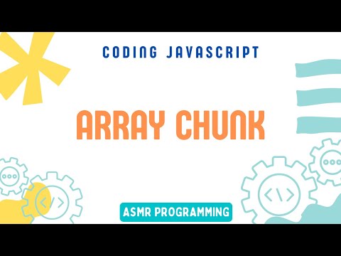 Coding Interview Javascript Array Chunk Algorithm And Data Structure Asmr Programming