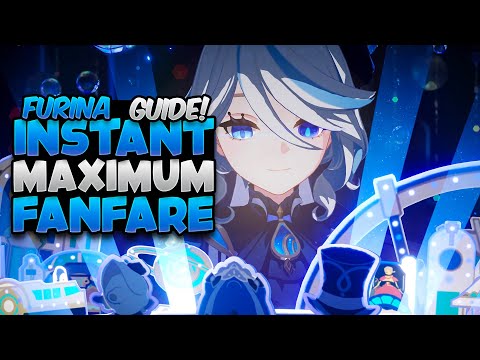 FURINA FANFARE GUIDE - Gain Fanfare FAST, Visual Indictor, Rotations, Mechanics! Genshin Impact