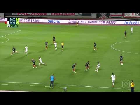 Fernando Diniz xingando o time do São Paulo enquanto ganha de 3x0