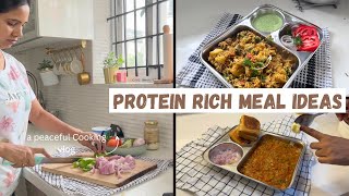 Protein-Rich Meal Ideas || New Cookware Haul || Silent Cooking Vlog 🍳✨"