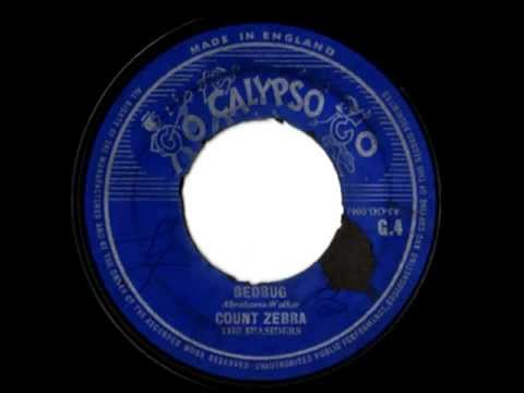 COUNT ZEBRA & THE SEASIDERS - Bed bug (1962 Go calypso go)