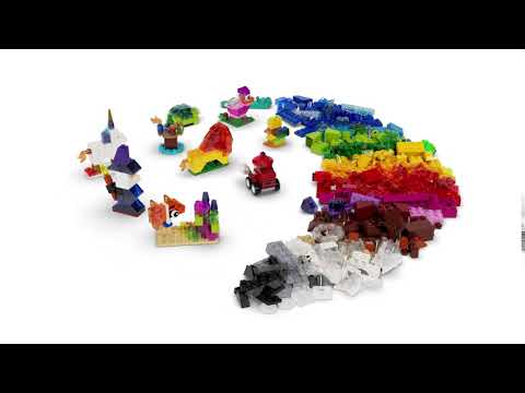 Конструктор LEGO Classic Прозрачные кубики 11013