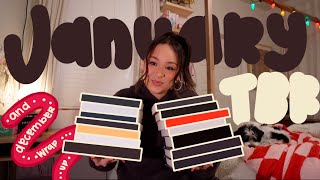 January TBR + December Wrap - Up 📚🧸🤍✨