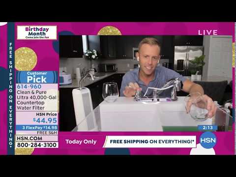 Chad Allen (TVchad) and Alyce Caron present the Clean & Pure on HSN