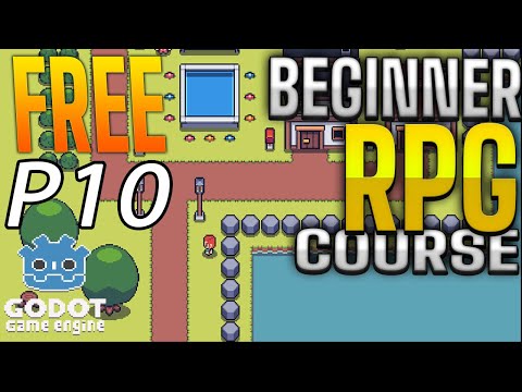 Attack Knock Back + Player & Monster HP Bar! || Part 10 - Godot Engine Tutorial 2D