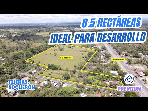 Propiedad en Venta para Inversión 8.5 Hectáreas en Tijeras, Boquerón, Chiriquí. 6981.5000