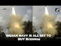 Indian Navy To Buy 220 BrahMos Missiles In Rs 19,000 Crore Make In India Deal - Video