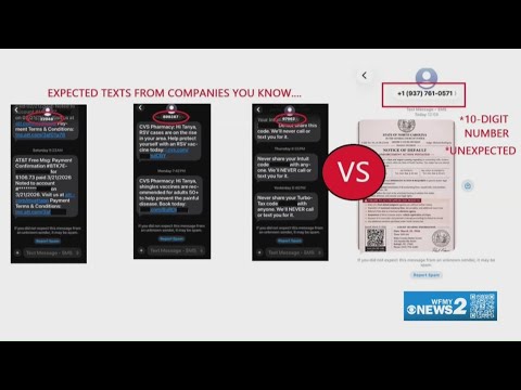Traffic Text Scams