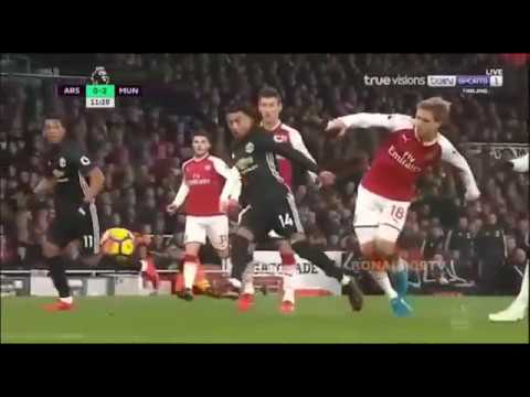 Arsenal vs Manchester United 1-3 All Goal & Highlight Extended EPL 2017/18