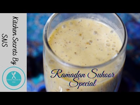 Date milkshake (Ramadan Suhoor Special) #shorts