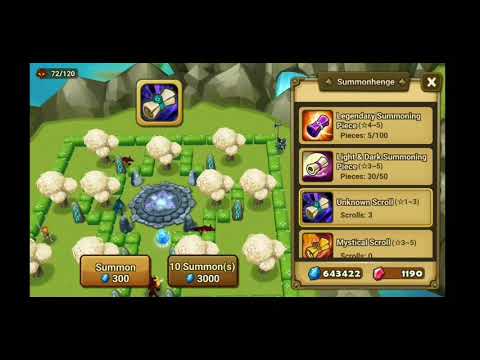 Horned frog summoning! Summoning for seara [ summoners war