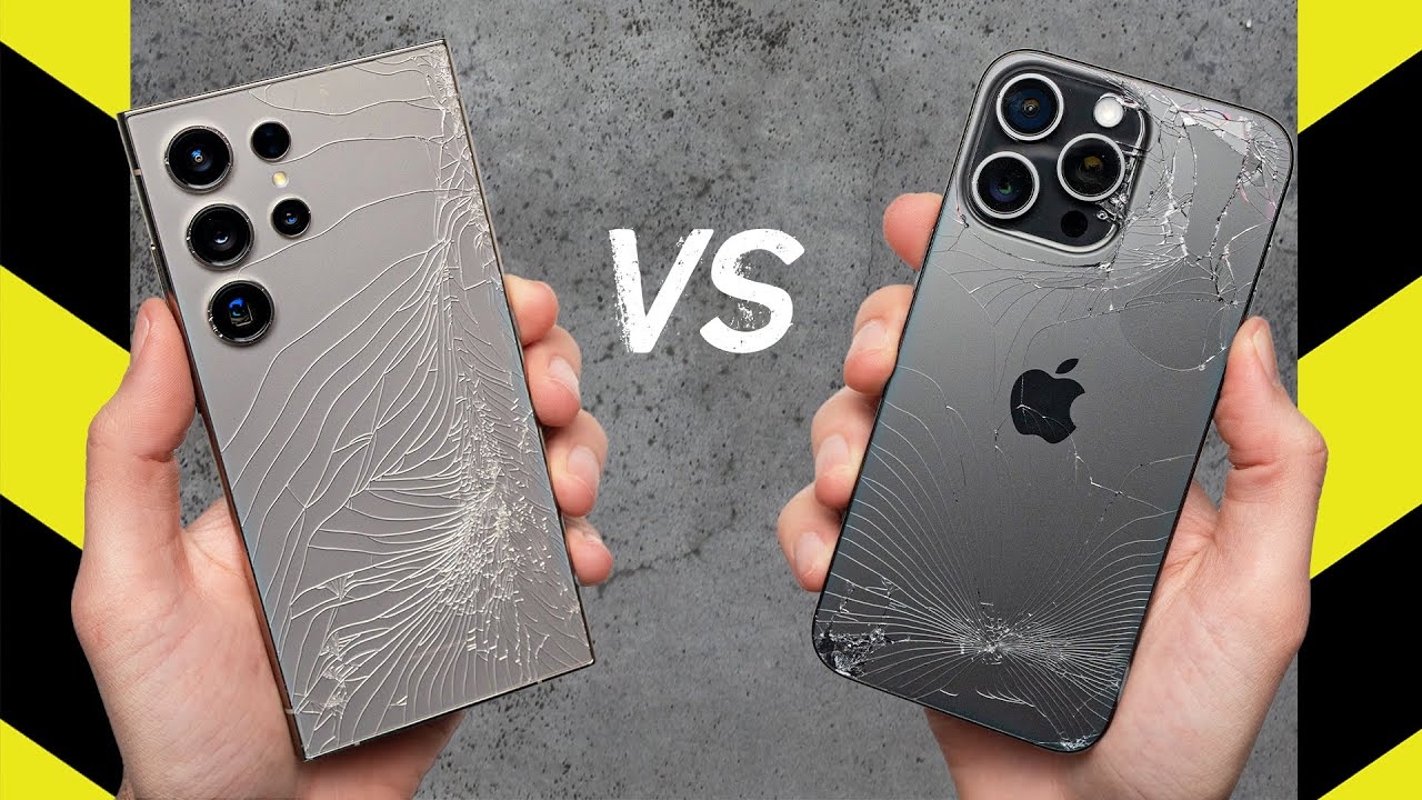 Lascia cadere e abusa di iPhone 15 Pro Max e Galaxy S24 Ultra: esiste un vincitore in termini di robustezza?