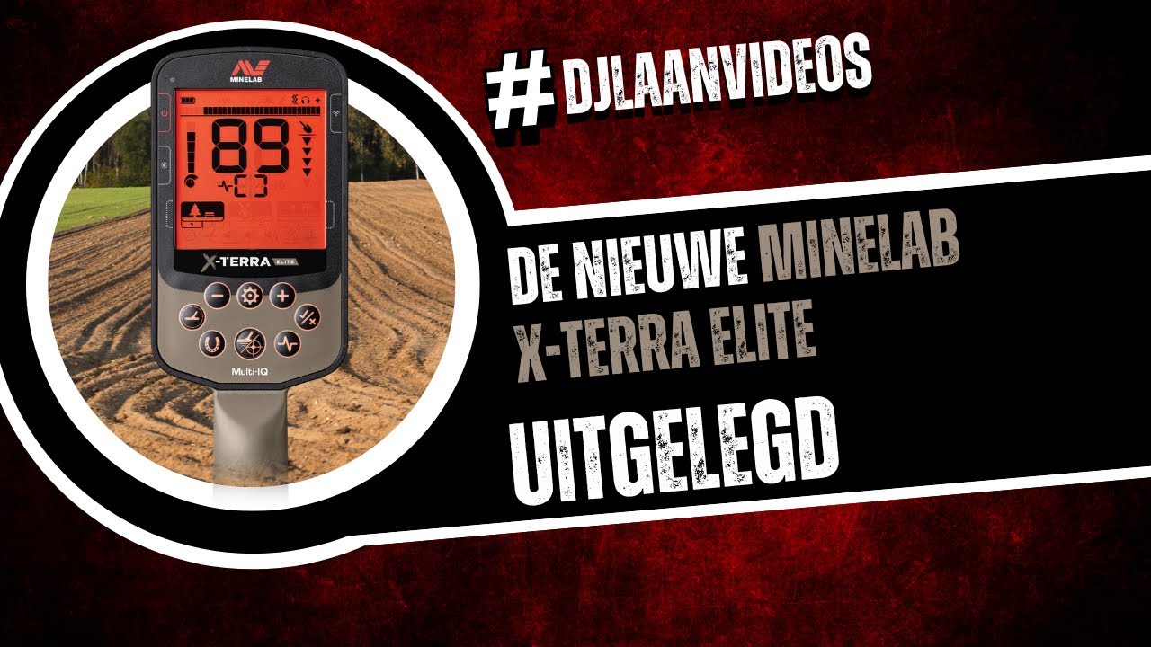 MINELAB X-Terra Elite Wasserdichter All Terrain Metalldetektor Multi-IQ