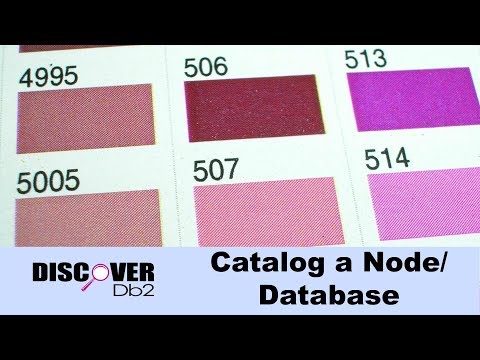 (Ep. 02) - Catalog a Node/Database