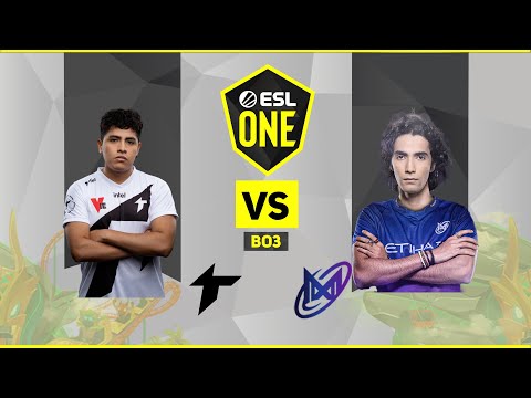 Full Game: Nigma Galaxy vs Thunder Awaken Game 1 (BO3) | ESL One Malaysia Playoffs 2022