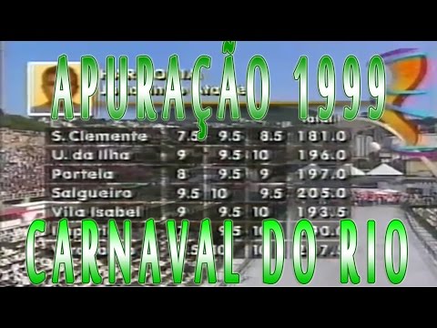 APURAÇÃO CARNAVAL 1999 DO RIO DE JANEIRO