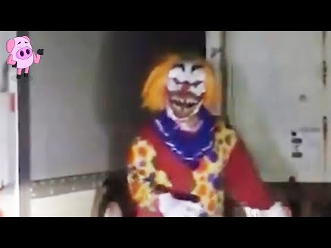 10 Creepy Clown Sightings Caught on Video