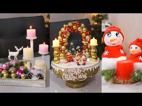 10 Beautiful Christmas Candle Centerpiece Ideas for Your Dream Tablescape
