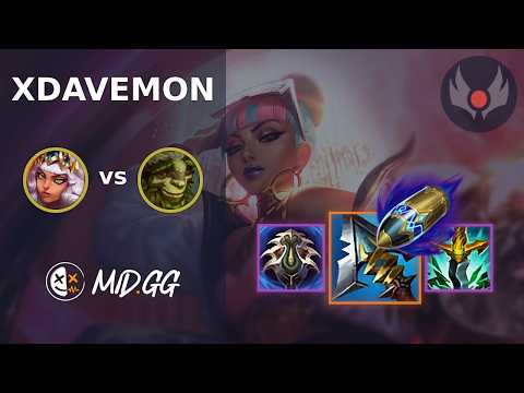 MID.GG: [ xDavemon ] Qiyana JUNGLE vs Ivern | NA GRANDMASTER | LOL Season 2026