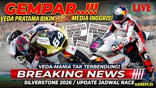 Download lagu 🔴GEMPAR.!!VEDA PRATAMA BIKIN HEBOH MEDIA INGGRIS FANS MELEDAK MOTO3 DI SILVERSTONE INGGRIS 2026#vep9 mp3 Download lagu 🔴GEMPAR.!!VEDA PRATAMA BIKIN HEBOH MEDIA INGGRIS FANS MELEDAK MOTO3 DI SILVERSTONE INGGRIS 2026#vep9 mp3