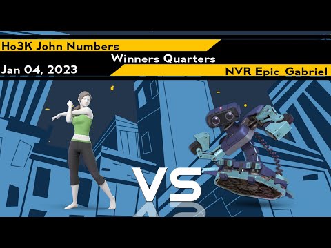 [Smash Ultimate] Ho3K | John Numbers vs NVR | Epic_Gabriel - Xeno274 (W.Quarters)