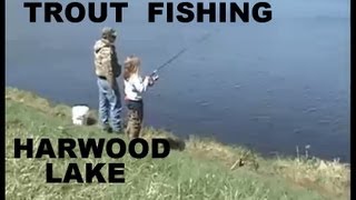 preview picture of video 'HARWOOD LAKE  TROUT FISHING'