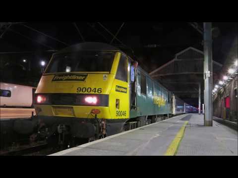 Preston Station By Night; 21/06/19 - 22/06/19 Featuring Classes 37, 66, 86, 88, 90 & 325.
