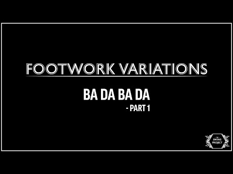 Lindy Hop Footwork Variations - Ba Da Ba Da Part 01