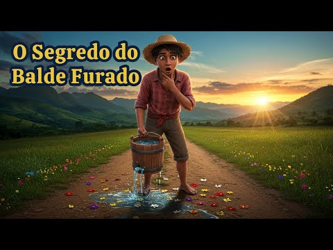 💧 O Segredo do Balde Furado | Uma Lição de Vida que Vai Transformar o Seu Dia