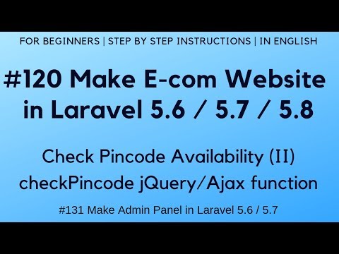 7 Make Admin Panel in Laravel 5 6 | Display Error Message on Login Failure | Logout Process