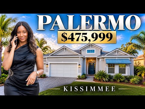 $475,999 | 📍 KISSIMMEE, FLORIDA | NEW CONSTRUCTION PALERMO FLOOR PLAN 