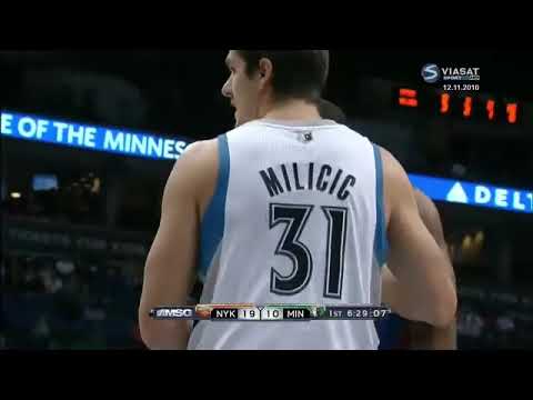 New York Knicks vs Minnesota Timberwolves 2010